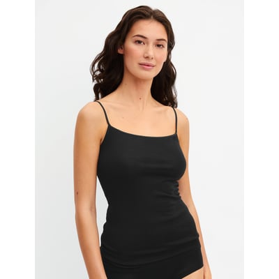 Top spaghetti en laine-soie sans manches Laine TRUE CONFIDENCE CALIDA