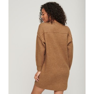 Robe noire bretelles larges La Redoute
