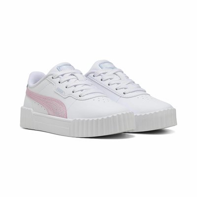 Kids Carina 3.0 Blurry Dreams Trainers in Leather PUMA