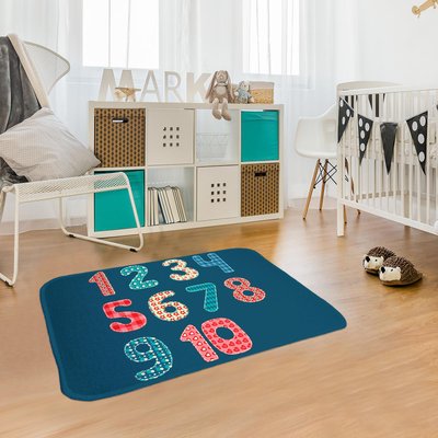 Tapis enfant tissé DOUX CHI UN AMOUR DE TAPIS
