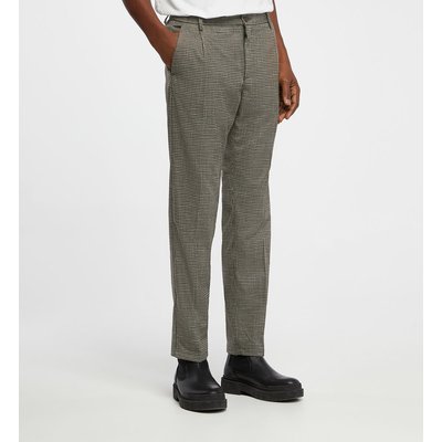 Pantalon Droit À Pinces GALERIES LAFAYETTE