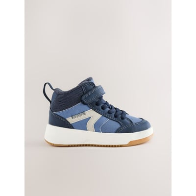 Baskets montantes à lacets et scratch NEXT