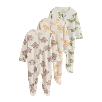 Dors-bien à zip double sens bébé, lot de 3 NEXT