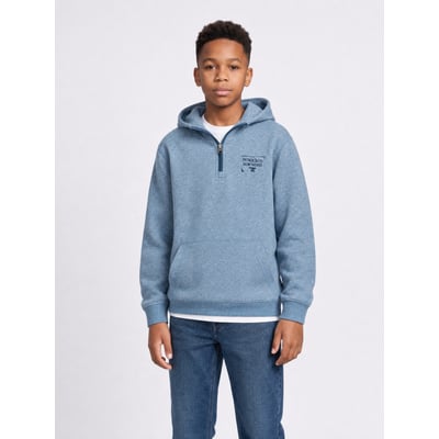 Sweat à capuche chiné demi-zip ironpark PETROL INDUSTRIES