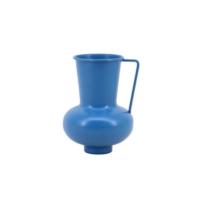Vase en métal avec anse, H17cm ORNAMI