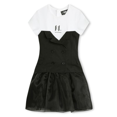 Robe avec bustier KARL LAGERFELD KIDS