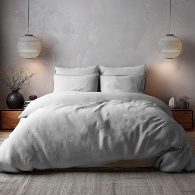Housse de couette en percale lavée HOME WASHED SENSEI MAISON