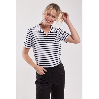 Polo rayé en coton épais QUILLE ARMOR-LUX