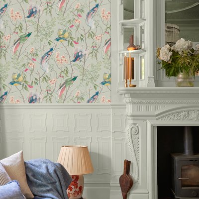 Papier peint Oiseaux Clavering Birds GRAHAM ET BROWN