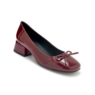 Escarpins vernis talon bloc PEDICONFORT