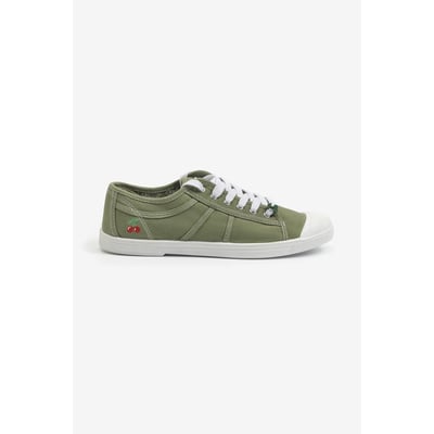 Baskets Basic kaki LE TEMPS DES CERISES