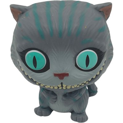 Figurine Pop Chat de Cheshire 8cm - Alice au pays des Merveilles Disney - Bon état FUNKO