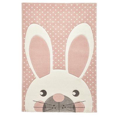 Kids Bunny Spot Patterned Rug SO'HOME