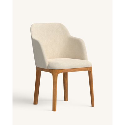 Chaise avec tissu recyclé fabriqué à la main - ALENI HANNUN