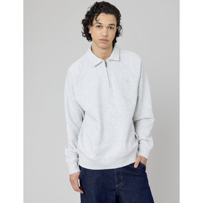 Sweat col polo zippé BZB