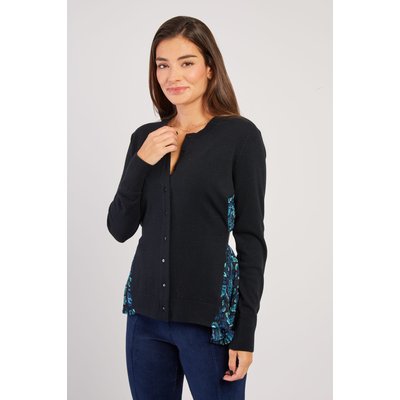 Cardigan en maille avec dos imprimé DEA DERHY