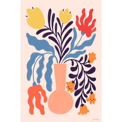 Tableau julie fleurs HEXOA