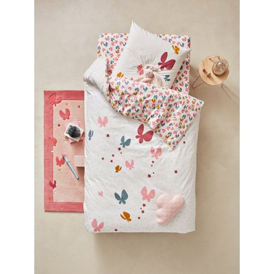 Parure housse de couette + taie d'oreiller enfant ENVOLEE Oeko-Tex® VERTBAUDET