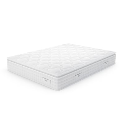 Matelas en mousse à mémoire de forme, latex et ressorts ensachés 7 zones HYBRIDE PREMIUM CLOUD SIA HOME