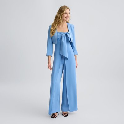 Veste cropped élégante bleue LIU JO