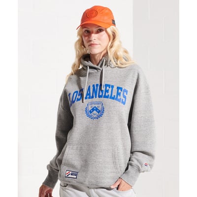 Sweat à capuche oversize City College SUPERDRY