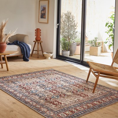Tapis de salon vintage lavable CARRY NAZAR RUGS