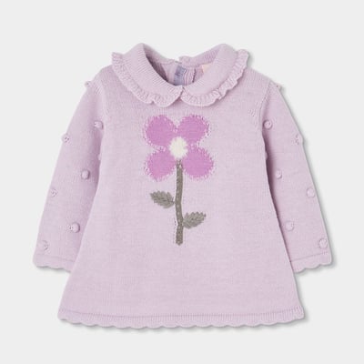 Robe bébé imprimée de fleur BOBOLI