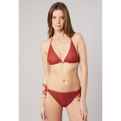 Maillot de bain deux pièces femme effet crochet GARANCE DEELUXE