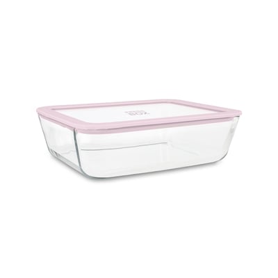 Boite hermétique rectangulaire en verre 1550ml, PRESSBOX MENASTYL