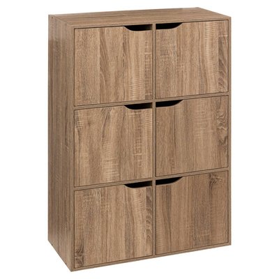 Étagère 6 cases avec porte MIX' N MODUL 5FIVE SIMPLY SMART