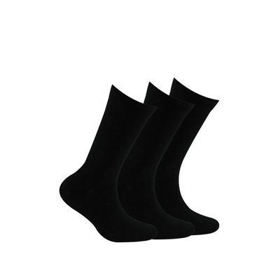 Pack 3 paires de chaussettes unies KINDY
