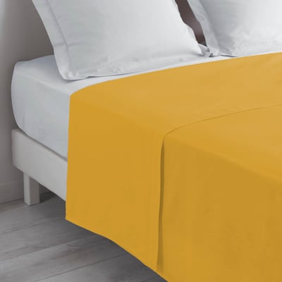 Drap plat coton bio DOUCEUR D'INTÉRIEUR