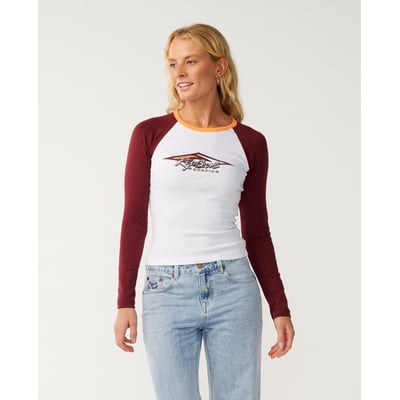 T-shirt à manches longues ISLAND DREAMS RAGLAN RIP CURL