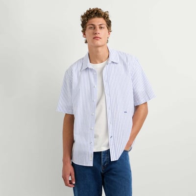 Chemise Seersucker À Rayures Coupe Décontractée PEPE JEANS