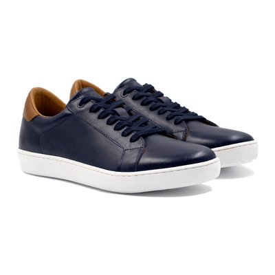 Tennis lacet homme cuir JULES & JENN