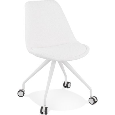 Chaise de bureau en tissu bouclé, Stef KOKOON DESIGN