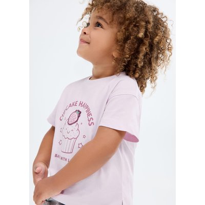 T-shirt imprimé détail relief MANGO BABY