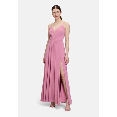 Robe de soirée à fils de fil textile VERA MONT