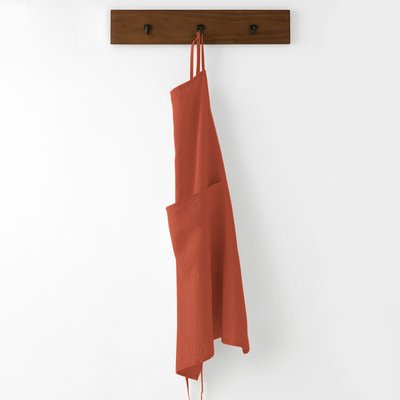Victorine Washed Linen Apron LA REDOUTE INTERIEURS
