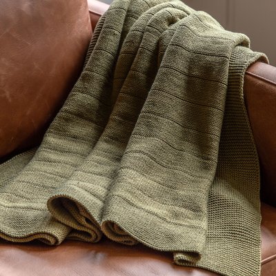 Flint Knit Throw SO'HOME
