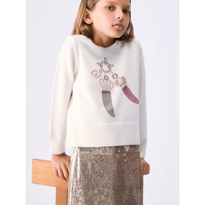 Maille en laine jacquard LIU JO