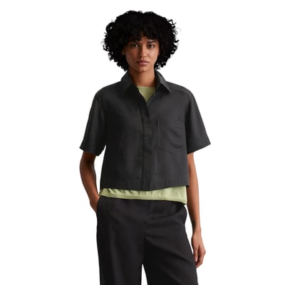 Blouse à manches courtes boxy en serge de Naia™ MARC O'POLO