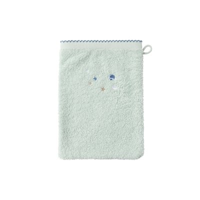 Gant de toilette Bienvenue Amande BIENVENUE CARRE BLANC