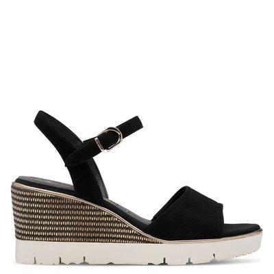 Sandale à talon en cuir TAMARIS