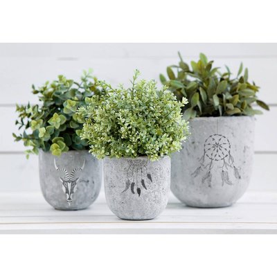 Tableau mural Motifs sur pots CEANOTHE