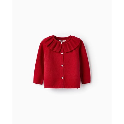 Gilet rouge bebe fille 2025