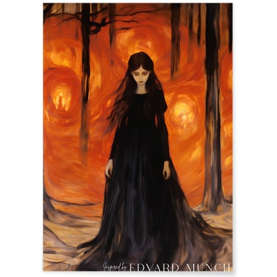 Affiche Edvard Munch n°9 L'AFFICHERIE