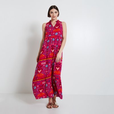 Robe longue imprimée GRAIN DE MALICE