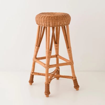 Tabouret de bar en osier KOK