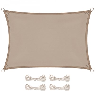 Voile d'ombrage rectangulaire LINXOR
